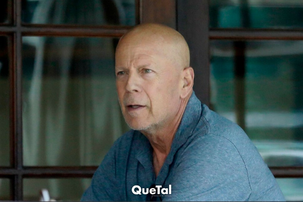 Bruce Willis es captado en las calles tras ser diagnosticado con demencia